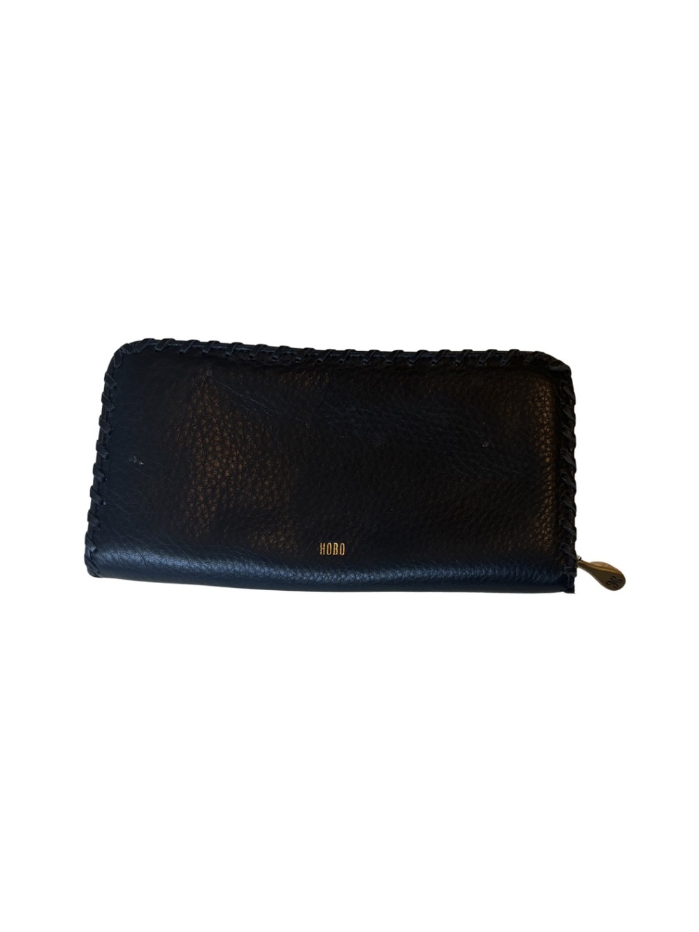HOBO International Wynn Zip-Around Wallet with braided trim